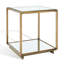 Florabella Glass End Table