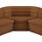 Iyaunna Velvet L-Shaped Sectional Symmetrical-90279134