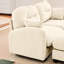 Canapé modulaire à 3 places avec tissu en chenille et tissu à récupération rapide beige, conception ergonomique pour le salon-1864516228-1864516229