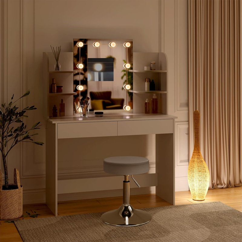 Najira Dressing Table with Mirror