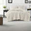 Ensembles de literie en chenille douce, texture de polyester animal, maison moderne