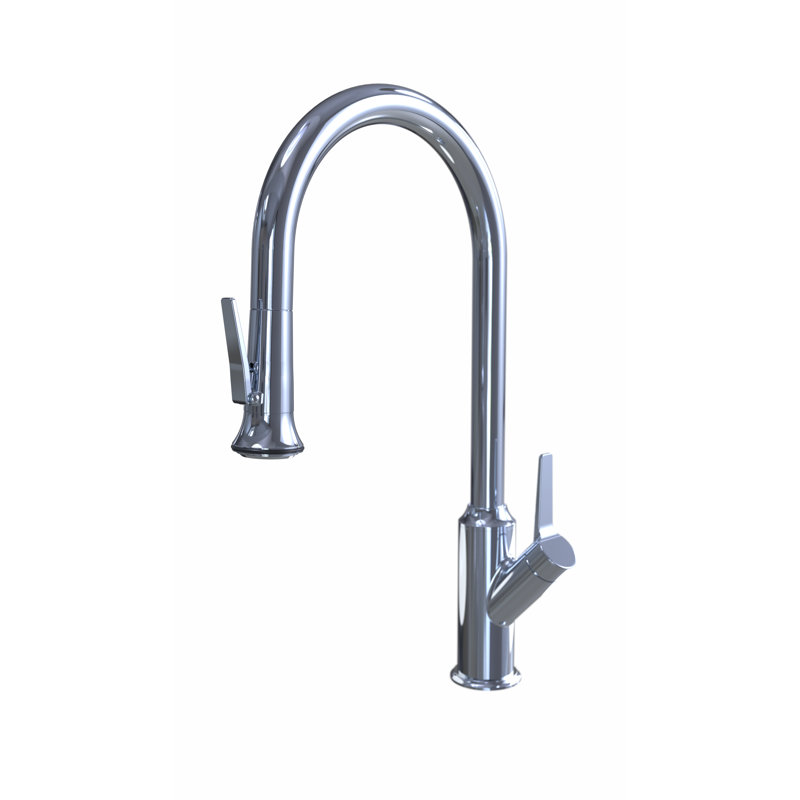 Pulldown Faucet, Lever Spray, Chrome