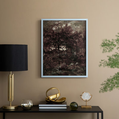 «Vintage Landscape», reproduction encadrée CIV - bois massif