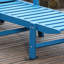 Outdoor Chaise Lounge Chair With 4-Position Adjustable Backrest