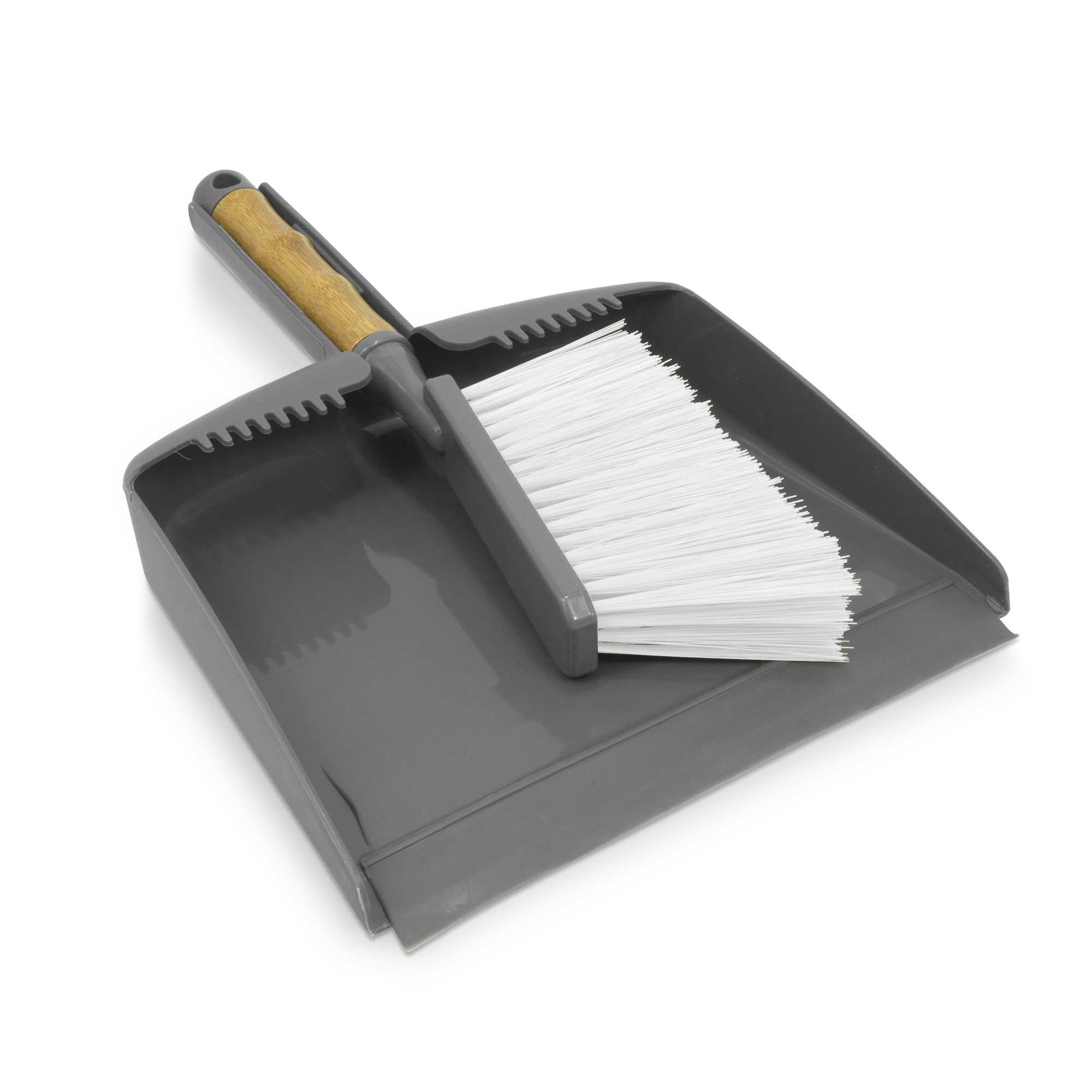 ANMINY Adjustable Broom And Dustpan Set with Replaceable Head & Reviews