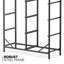 Commode double à 8 tiroirs l 31,5 po Abida-1527751545