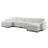 Latitude Run® 4-Seat Sectionals With 2 Ottoman-12189833