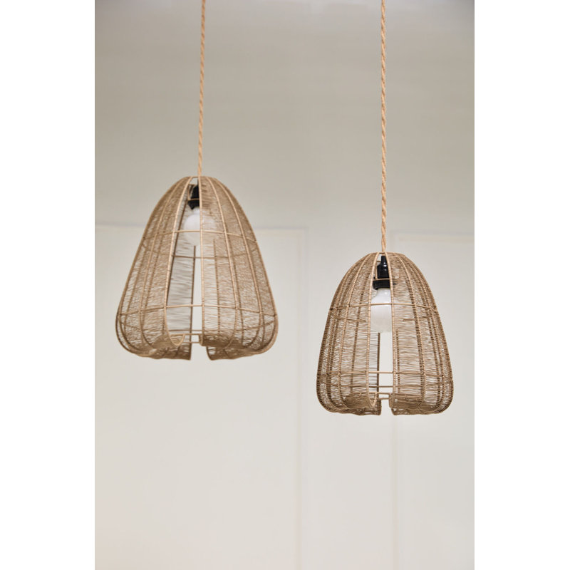 Abat-jour Plensa, H 16,5 po x l 14,5 po x P 14,5 po