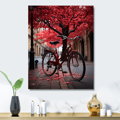 " France Parisian Red Bicycle II "