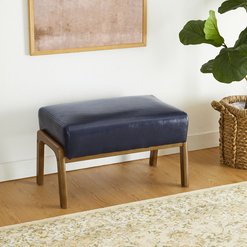 Tabouret d'appoint Landria, Bleu marine
