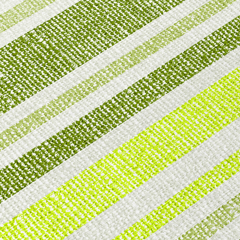 Kinslee Washable Striped Indoor / Outdoor Rug, Rectangle 2'6" x 3'10"