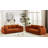 91.5" Modern Tufted Cushion Cloud Upholstered Sofa with  2 Pillows-754363954