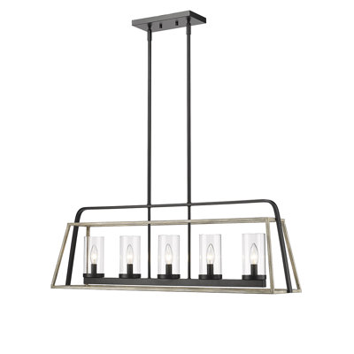 5 - Light Dimmable Kitchen Island Chandelier