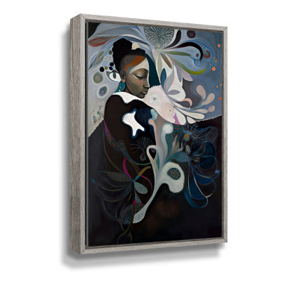 Nature Girl On Canvas by Elena Ray Print