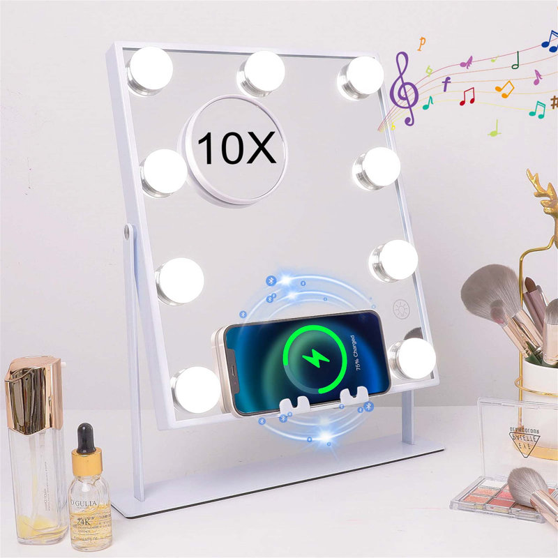 Demetrias Metal Rectangle Floor Mirror