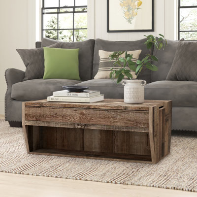 Lateafa 41.3"W Lift-Top Coffee Table with Storage