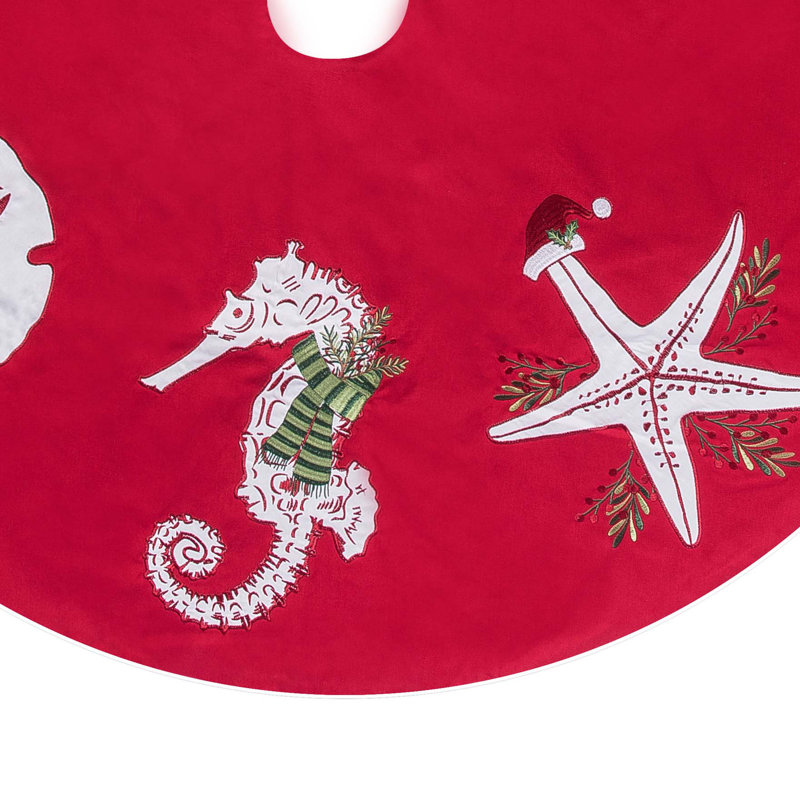 Jupe d'arbre de Noël Sea Life