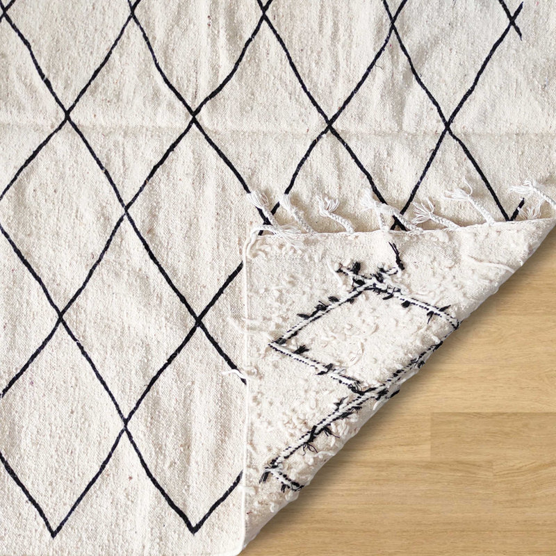 Wool Geometric Indoor Rug