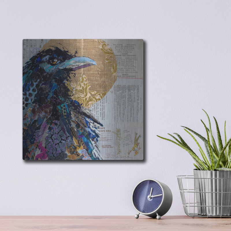 «Raven 7» par St. Hilaire Elizabeth, H 12 po x l 12 po