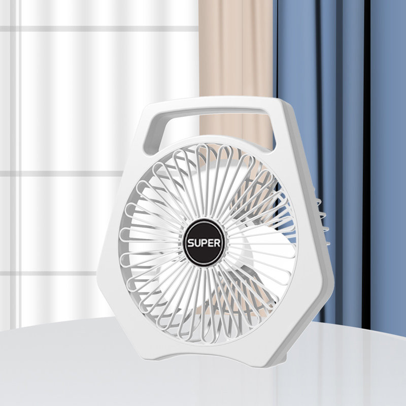 Ventilateur de bureau USB ventilateur de bureau, White