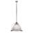 Klinger 3 - Light Nickel Dome Pendant