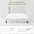 Chic Upholstered Platform Wingback Bed Frame No Box Spring Needed-1571677387-1571677396