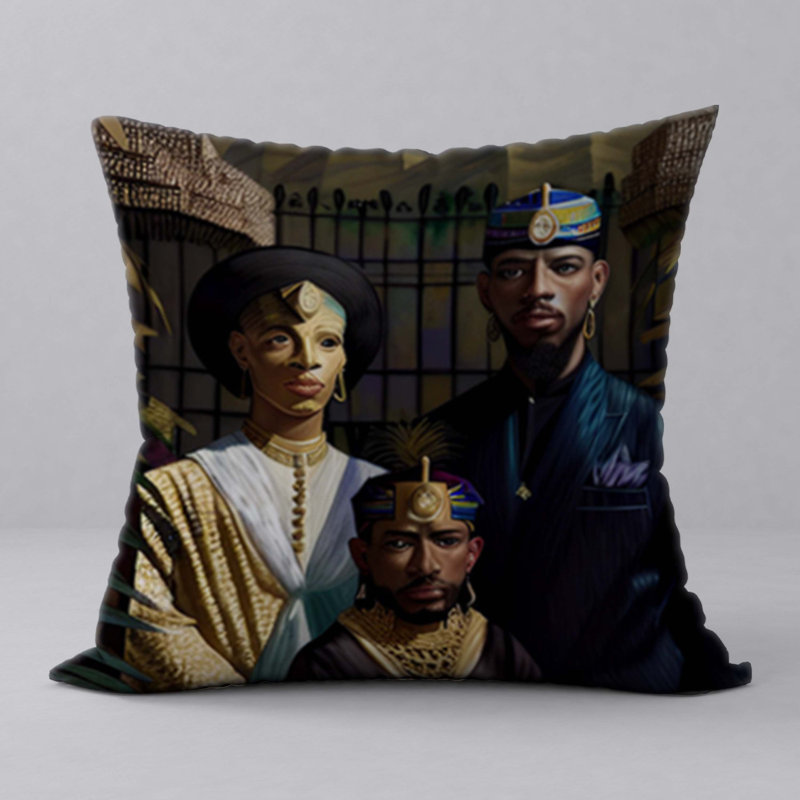 Reversible Throw Pillow
