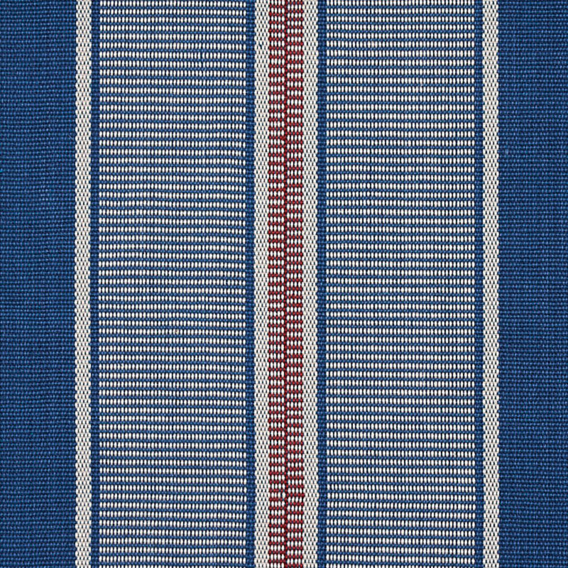 Schumacher x A Rum Fellow Scoop Hand Woven Stripe Fabric