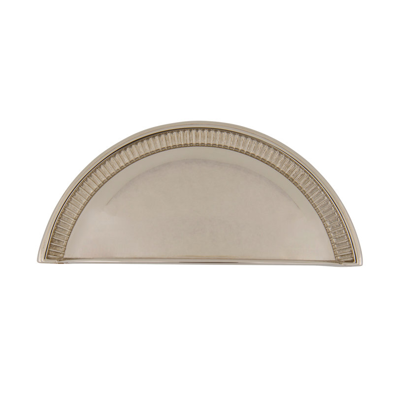 Nostalgic Warehouse Cup Pull Soleil, Polished Nickel