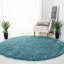 Tapis bleu turquoise Delane-381675264