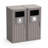 Outdoor Trash Can,Waterproof Resin Garbage Can