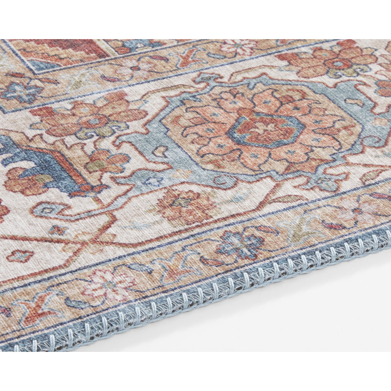 Sylla Tufted Jeans Blue Rug, Runner 80 x 200cm