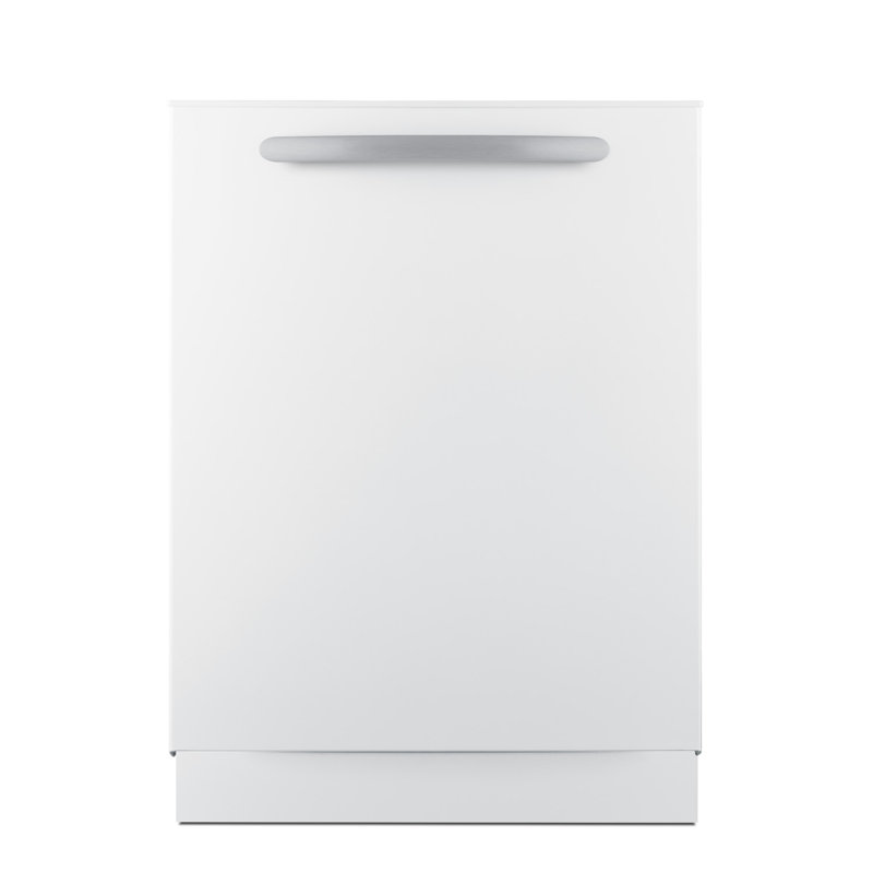 Summit Appliance 18" 24" 47 dB ENERGY STAR Certified Smart Dishwasher with Adjustable Rack and Tall Tub Stainless Steel