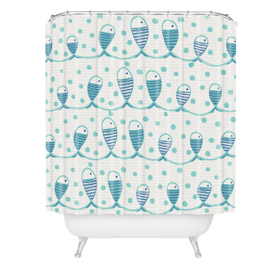 Rideau de douche simple gabriela larios mare peces