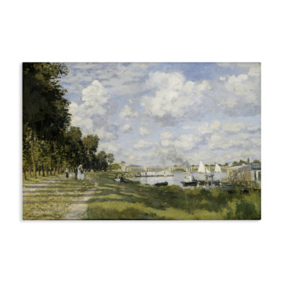 «Classic Monet Bassin d'Argenteuil», art mural sur toile par one1000paintings