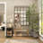 Cole And Grey Wood Handmade Traditional Bench With Rope Wrapped Seat