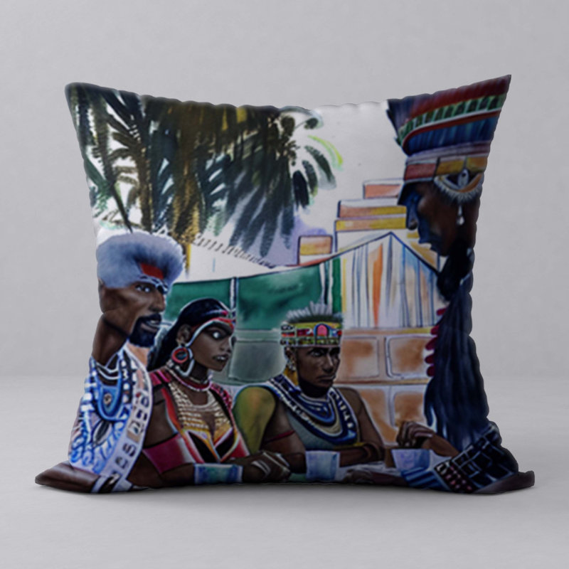 Reversible Throw Pillow