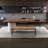 Walnut Rectangular Solid Wood Writing desk-670477588