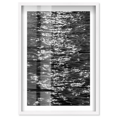 «Sunset Reflections In Water Shadowbox» par Notoriart