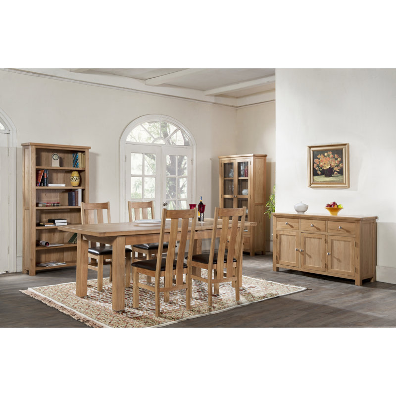 6 - Person Extendable Dining Set, H78 x L198 x W90cm