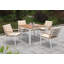 Chaise de patio avec coussins Lacey (ensemble de 2)