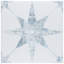 Cassis Stella 10" x 10" Porcelain Patterned Wall & Floor Tile-311131767