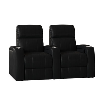 Chrysander Home Theater Row Seating (Row of 2) by Red Barrel Studio