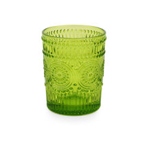Spike Drinking Glasses, Set of 4 (Green), 13.5 oz - Harris Teeter