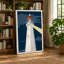 Beacon in the Night Coastal - Wrapped Canvas-1051255000-1051255001