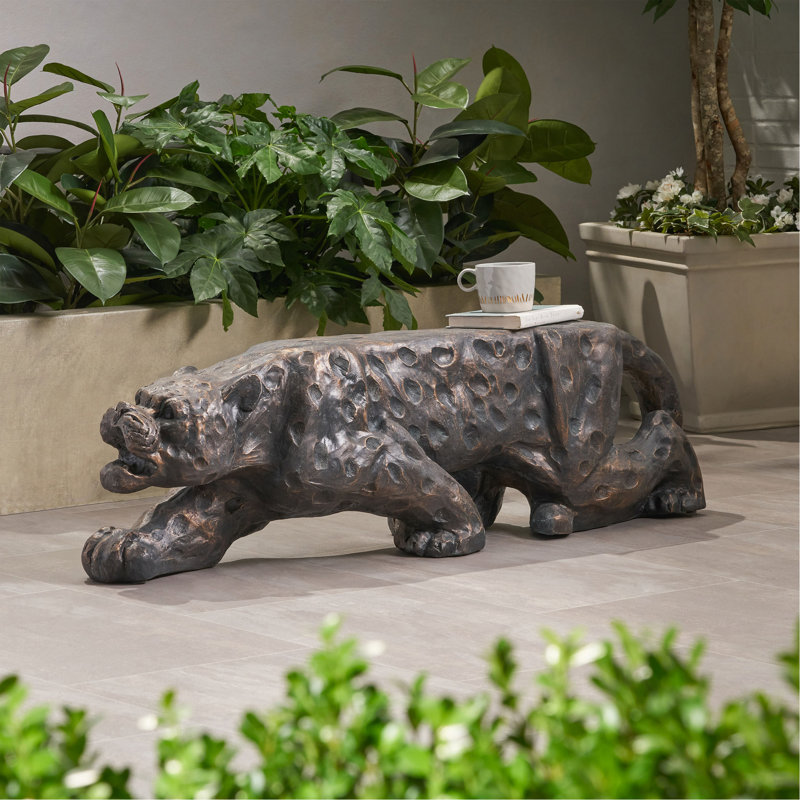 Banc en béton léger LEOPARD