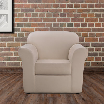 Ultimate Heavyweight Stretch Box Cushion Armchair Slipcover
