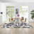 Modway Kahula Geometric Triangle Mosaic Area Rug-97852076