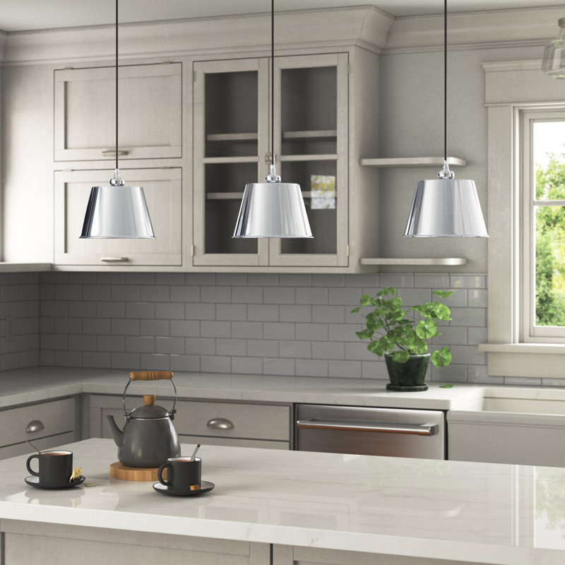 Portishead 3 - Light Pendant, Chrome