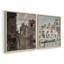 «Vintage Landscape XXII», impression giclée sur cadre - ensemble de 2-634345221-634345225